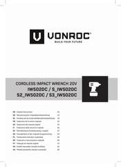 VONROC IW502DC Original Instructions Manual