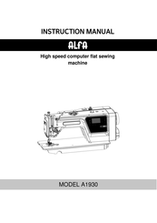 Alfa Network A1930 Instruction Manual