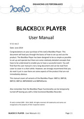 JoeCo BLACKBOX RECORDER User Manual