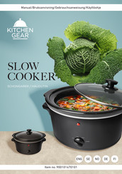 KITCHEN GEAR 900101470101 Manual