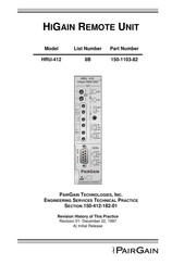 PairGain 150-1103-82 Manual