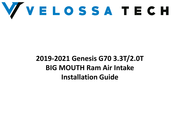 VELOSSA TECH G70 Installation Manual
