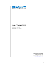 Octagon Systems 2050 PC/104 CPU Reference Manual