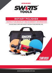 Swarts Tools SW1891 Instruction Booklet And Warranty Information