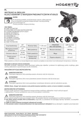 HOGERT HT4R625 Instruction Manual