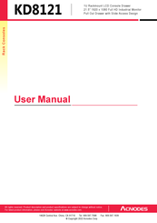Acnodes KD8121 User Manual