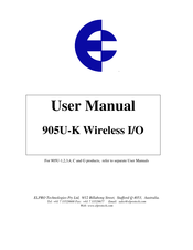 Elpro Technologies 905U-K User Manual
