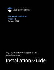 Blackberry Radar R2 Installation Manual
