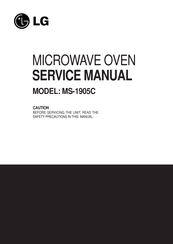 LG MS-1905C Service Manual