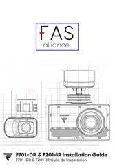 FAS- Alliance F701 Dash Cam | 4K Front and Rear Dash Camera