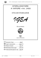 CBM 2400 User Instructions