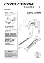 Pro-Form PFTL70010.0 User Manual