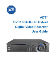 ADT DVR1604HF-U-E User Manual
