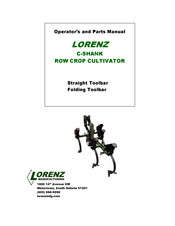 Lorenz 7S769 Operator And Parts Manual