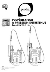 geolia 3351840811026 Instructions And Warnings