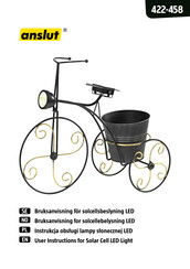 Anslut 422-458 User Instructions