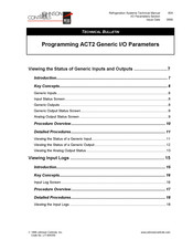 Johnson Controls PENN ACT2 Technical Bulletin