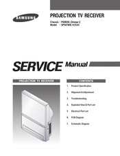 Samsung SP54T8HL1X Service Manual