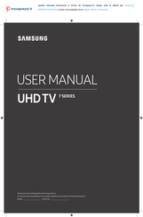 Samsung UE43NU7450 User Manual