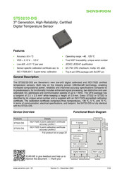 SENSIRION STS32-DIS Manual