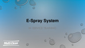 Multi-Clean E-Spray Training