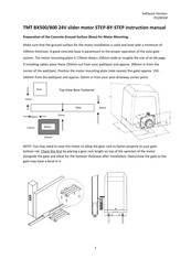 TMT BX800 Step-By-Step Instruction Manual