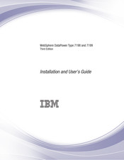 IBM WebSphere DataPower 7198 Installation And User Manual