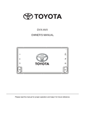 Toyota PX-4226A-C Owner's Manual