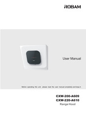 Robam CXW-200-A609 User Manual