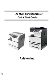 Avision 8 AM56 Quick Start Manual