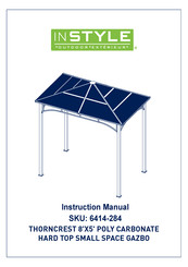 INSTYLE THORNCREST 6414-284 Instruction Manual