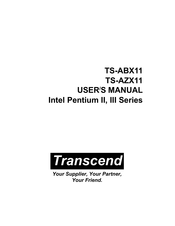 Transcend TS-ABX11 User Manual