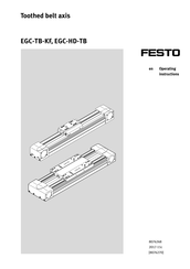 Festo EGC-TB-KF Operating Instructions Manual