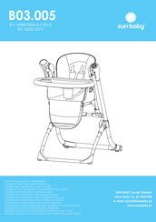 sun baby B03.005 Manual