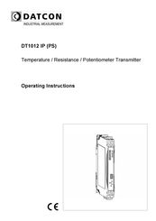 Datcon DT1012 IP Operating Instructions Manual