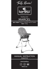 Lorelli MARCEL Manual Instruction