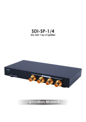 Delta SDI-SP-1/4 Operation Manual