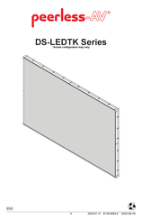peerless-AV DS-LEDTK Series Manual