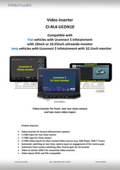 Car-Interface.com CI-RL4-UCON10 Manual