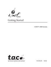 TAC I/NET 2000 Getting Started