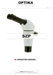 OPTIKA MICROSCOPES SZP-6 Operation Manual