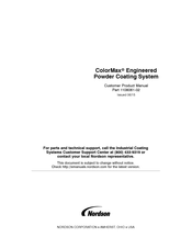 Nordson ColorMax Customer Product Manual