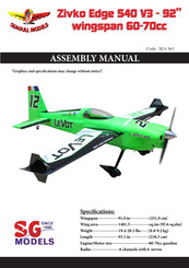 Seagull Models Zivko Edge 540 V3 Assembly Manual