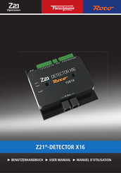 roco Z21-Detector X16 User Manual