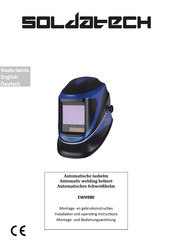 Soldatech EWH980 Installation And Operating Instructions Manual