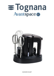 Tognana Avantspace D2DSR01AVSP Use And Maintenance Booklet