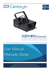 CentoLight ZEPHIRO SNOW 600 User Manual