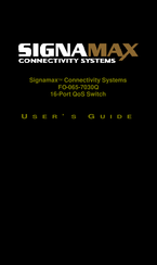 SignaMax FO-065-7030Q User Manual