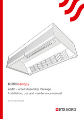 ETS NORD NORDcanopy aSAP Instructions For Installation, Use And Maintenance Manual