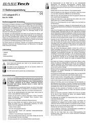 BASETech BTL-4 Operating Instructions Manual
